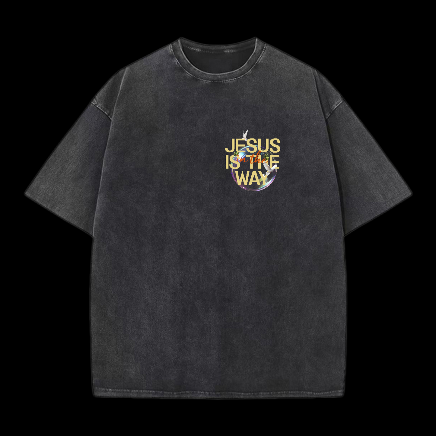 Jesus Is The Way Washed T-Shirt