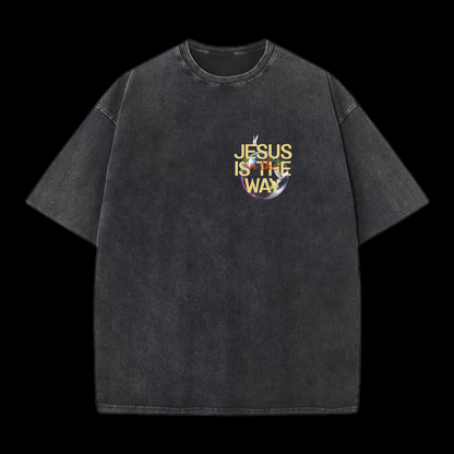 Jesus Is The Way Washed T-Shirt
