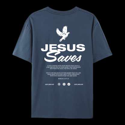 Jesus Saves Cotton T-Shirt