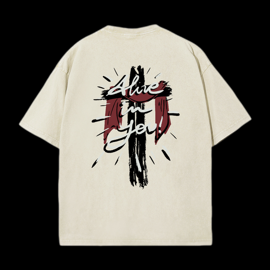 Alive In You Washed T-Shirt