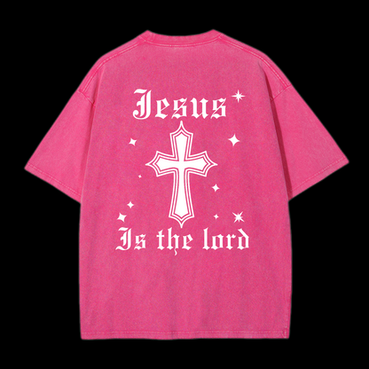 Jesus Is The Lord Washed T-Shirt