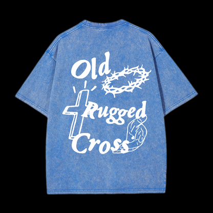 Old Rugged Cross Washed T-Shirt
