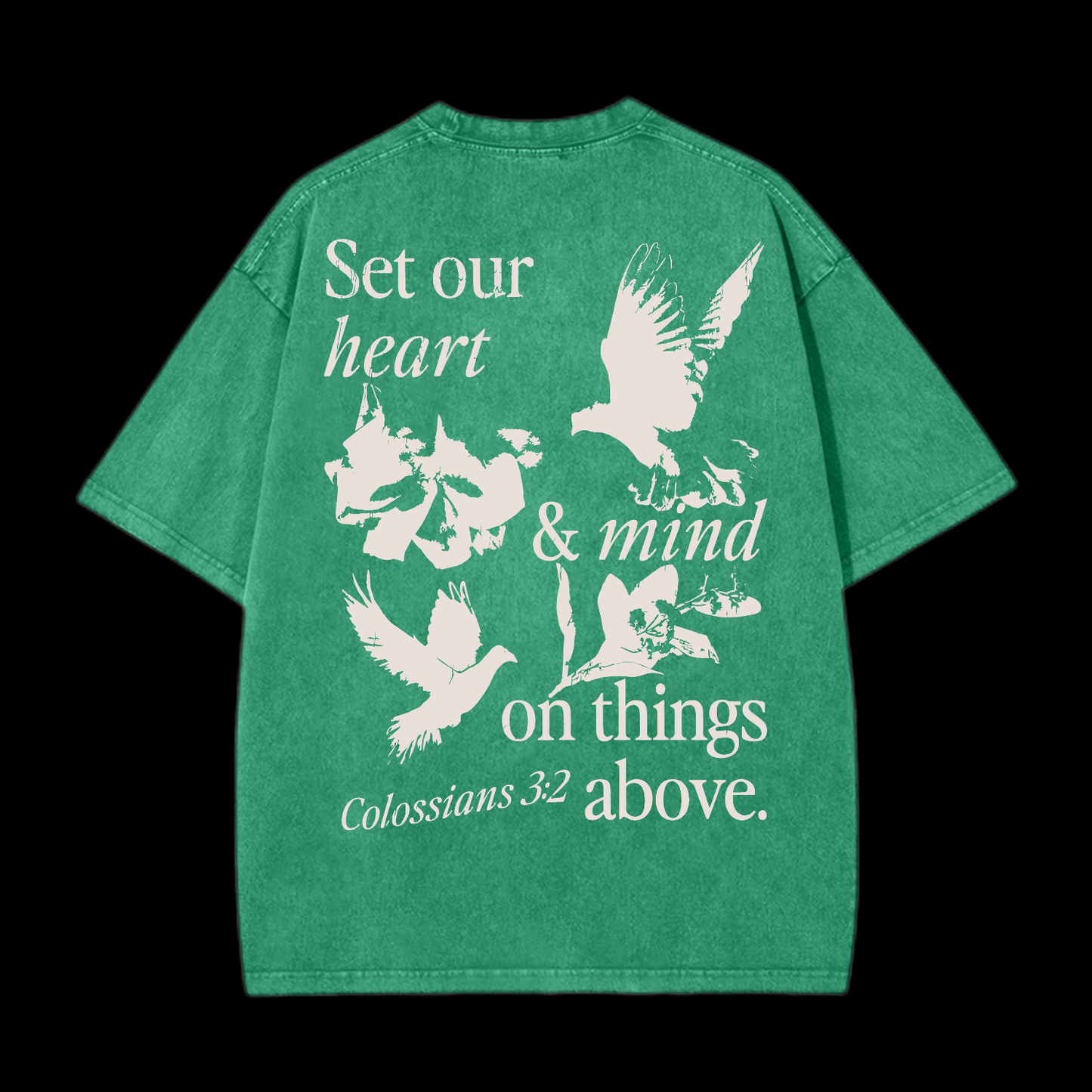 Set Our Heart Washed T-Shirt