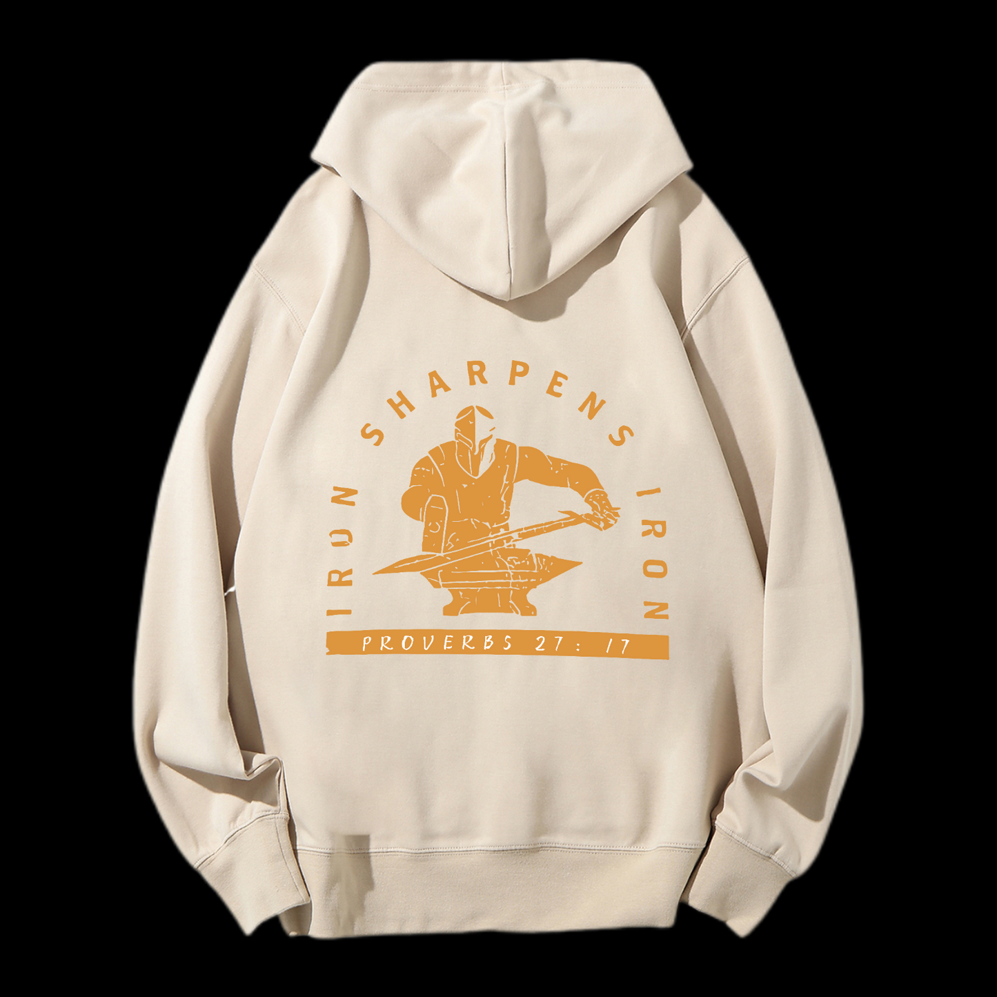 Iron Sharpens Iron Drawstring Hoodie