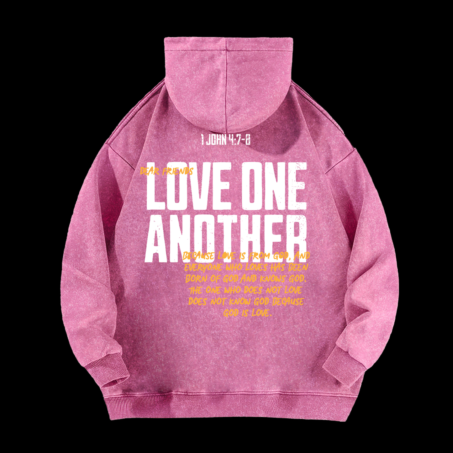 Love One Another Washed Hoodie