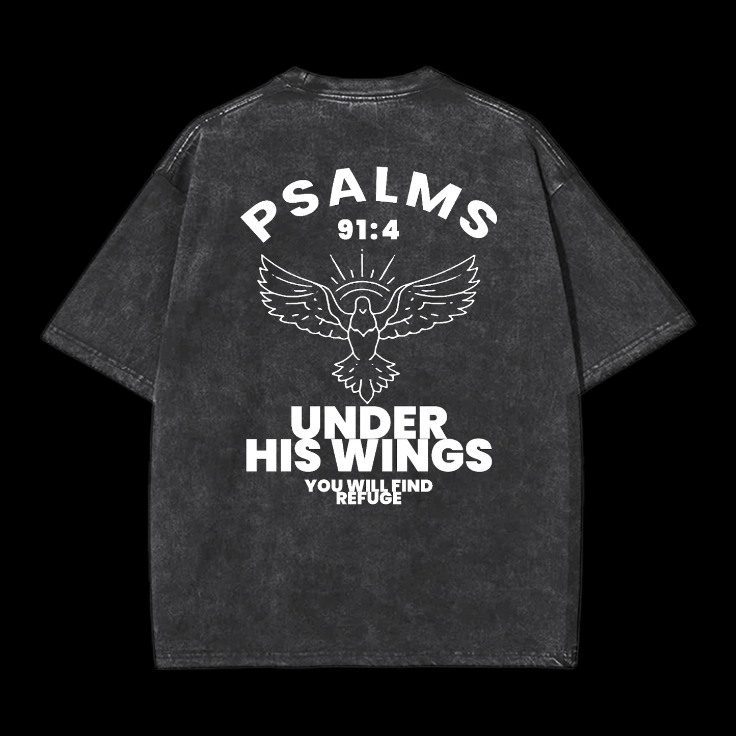 Under His Wings Washed T-Shirt