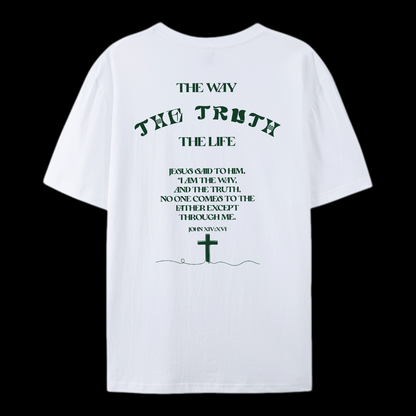 The Way The Truth The Life Cotton T-Shirt