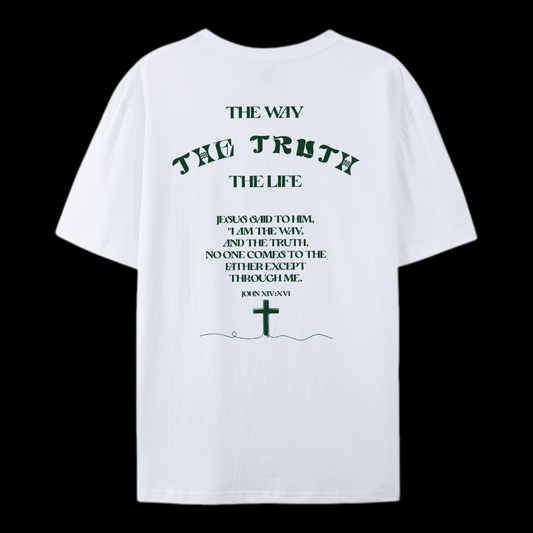 The Way The Truth The Life Cotton T-Shirt