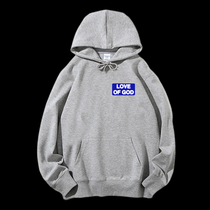 Only The Love Of God Can Complete You Drawstring Hoodie