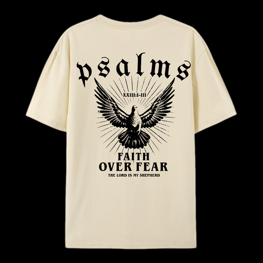 Faith Over Fear  Cotton T-Shirt