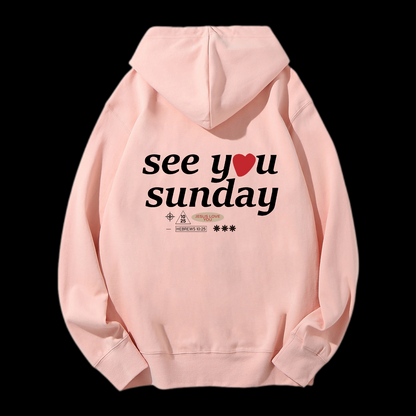 Faith Is Believe In Jesus Drawstring Hoodie