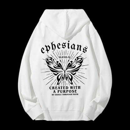 Created With A Purpose Drawstring Hoodie