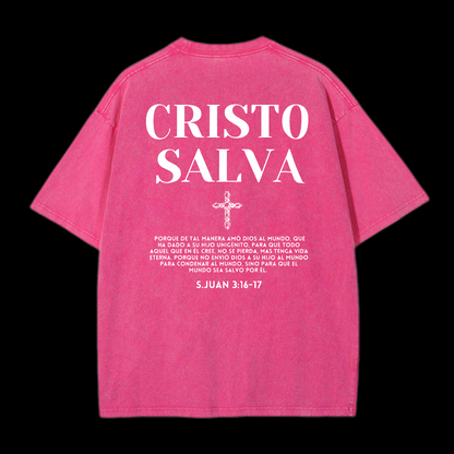Cristo Salva Washed T-Shirt