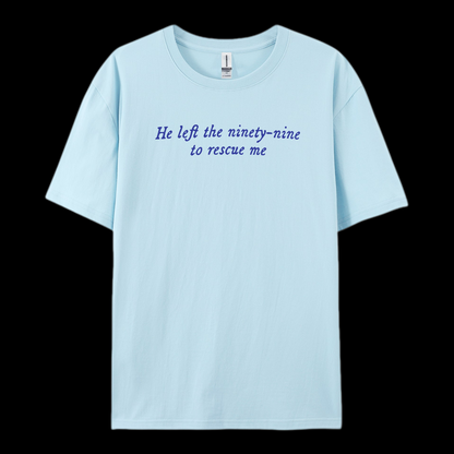 The Parable Of The Lost Sheep Cotton T-Shirt