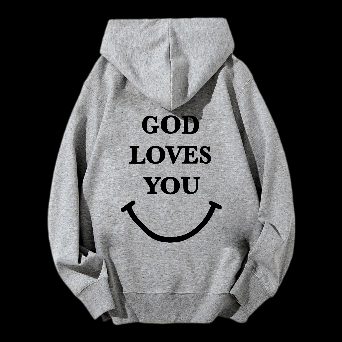 God Loves You Drawstring Hoodie
