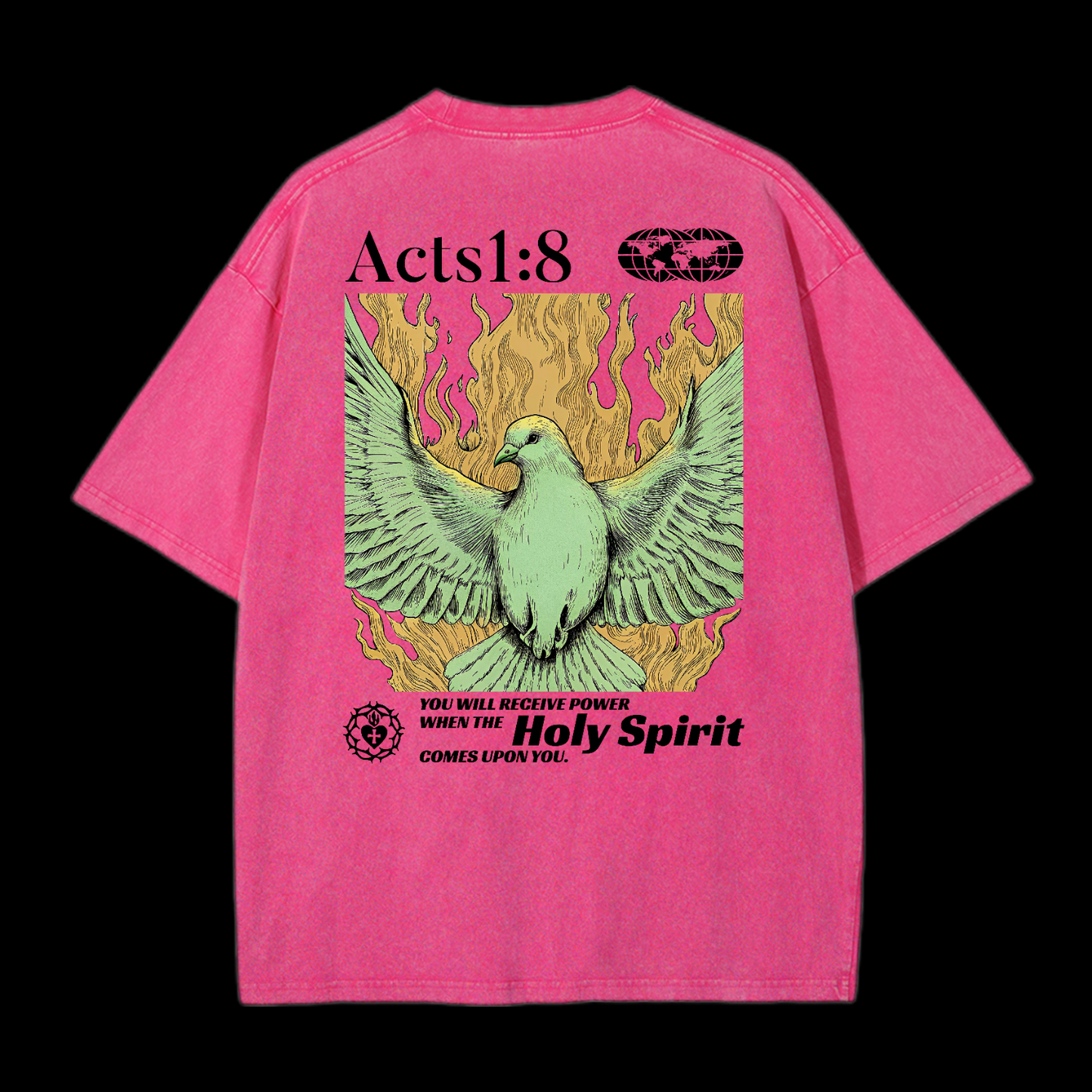 Holy Spirit Washed T-Shirt
