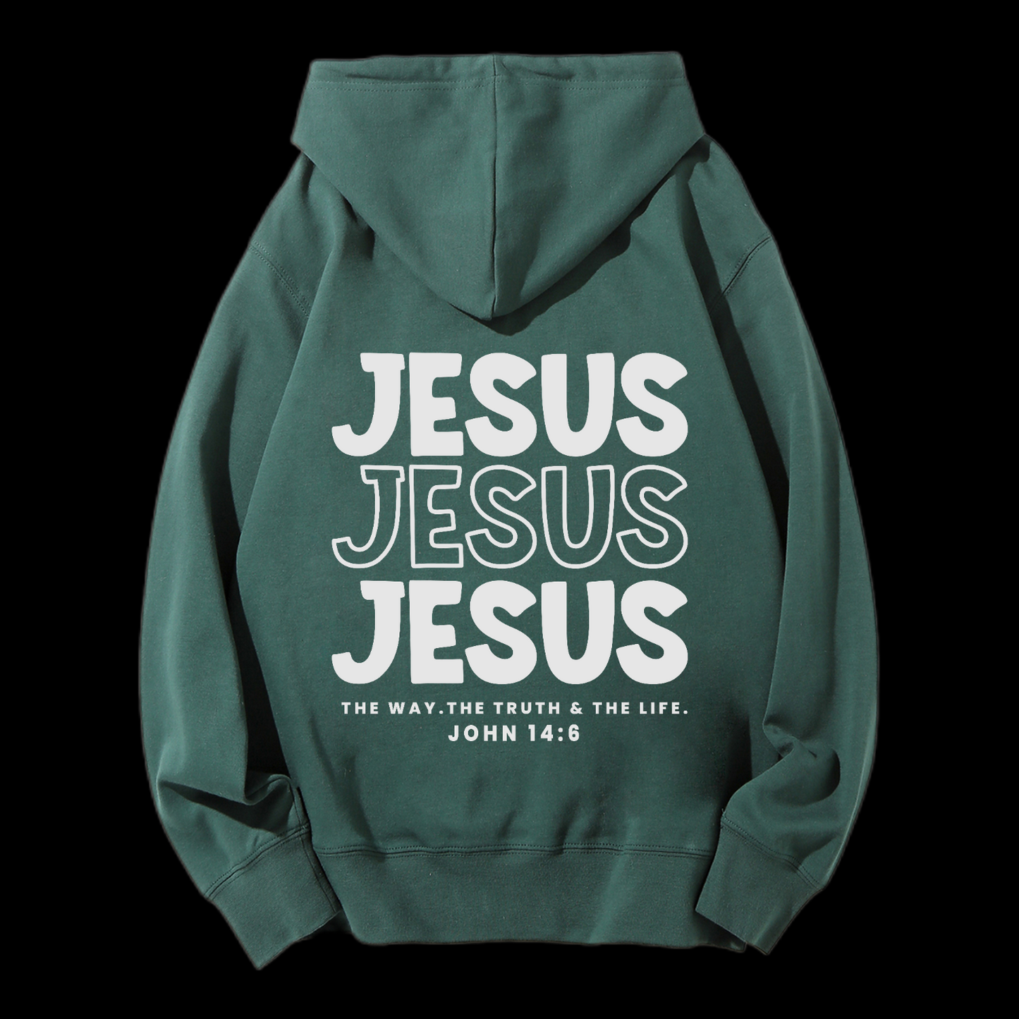 Jesus Drawstring Hoodie
