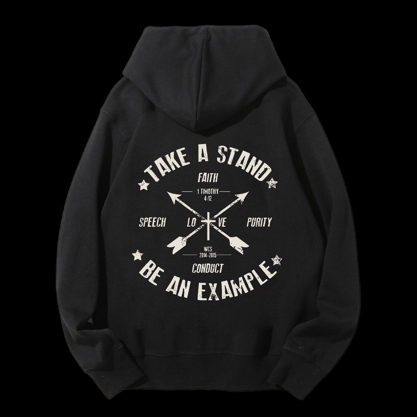 Take A Stand Drawstring Hoodie