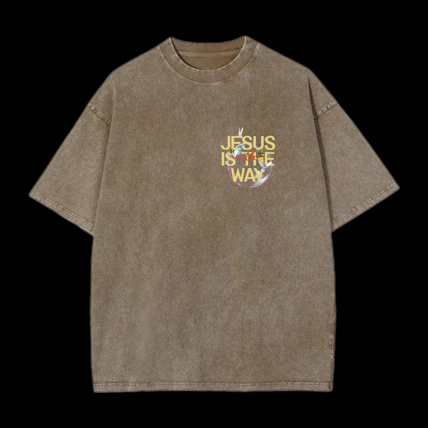 Jesus Is The Way Washed T-Shirt
