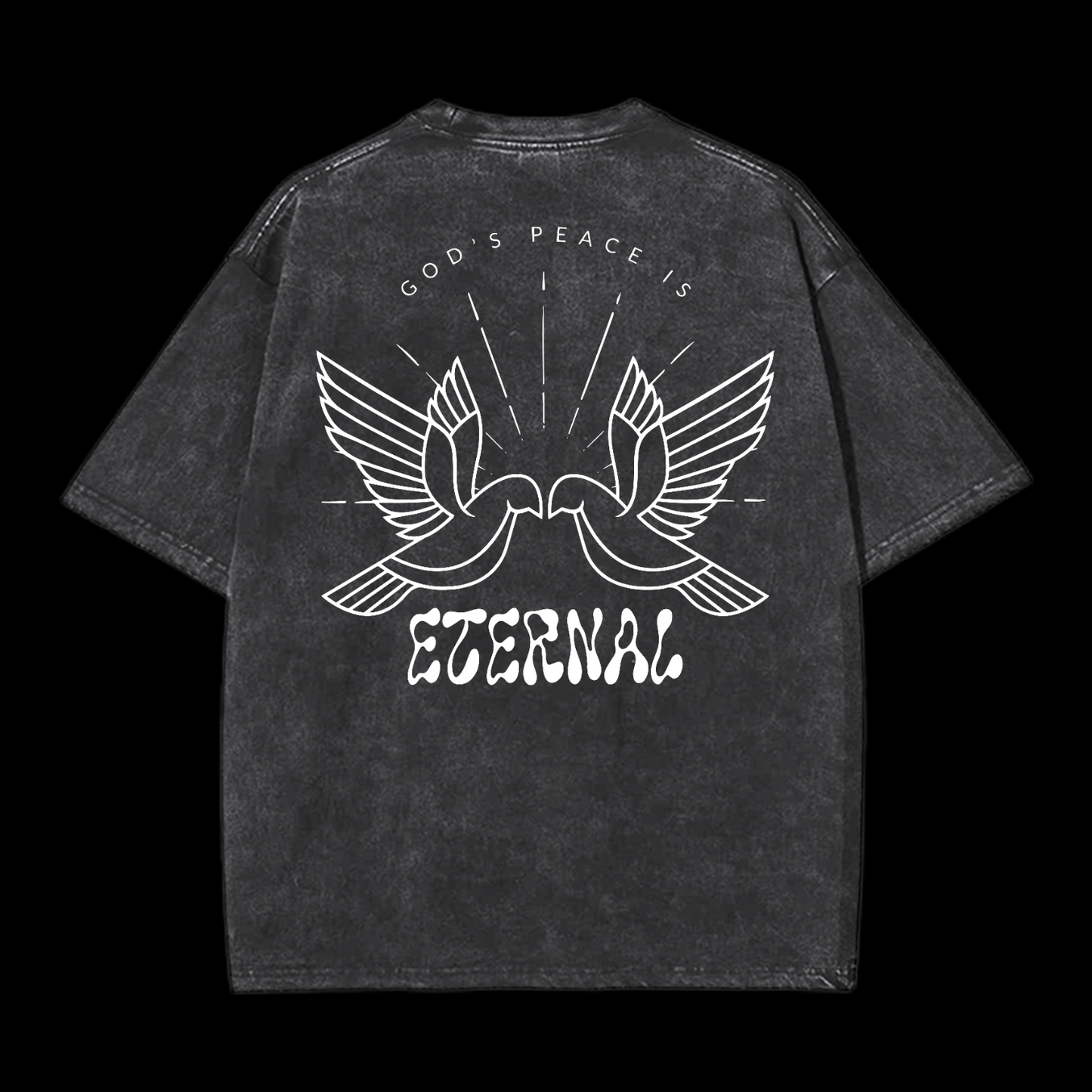 God's Peace Is Eternal Washed T-Shirt