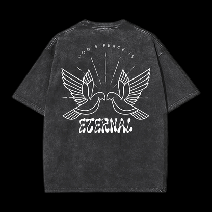 God's Peace Is Eternal Washed T-Shirt