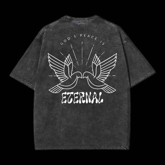 God's Peace Is Eternal Washed T-Shirt