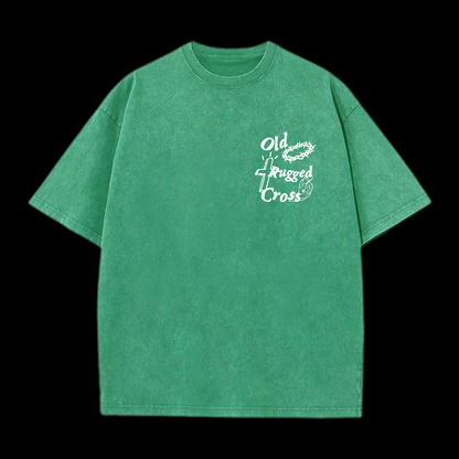 Old Rugged Cross Washed T-Shirt