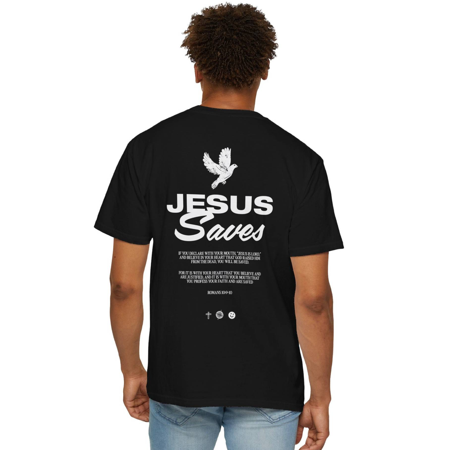 Jesus Saves Cotton T-Shirt