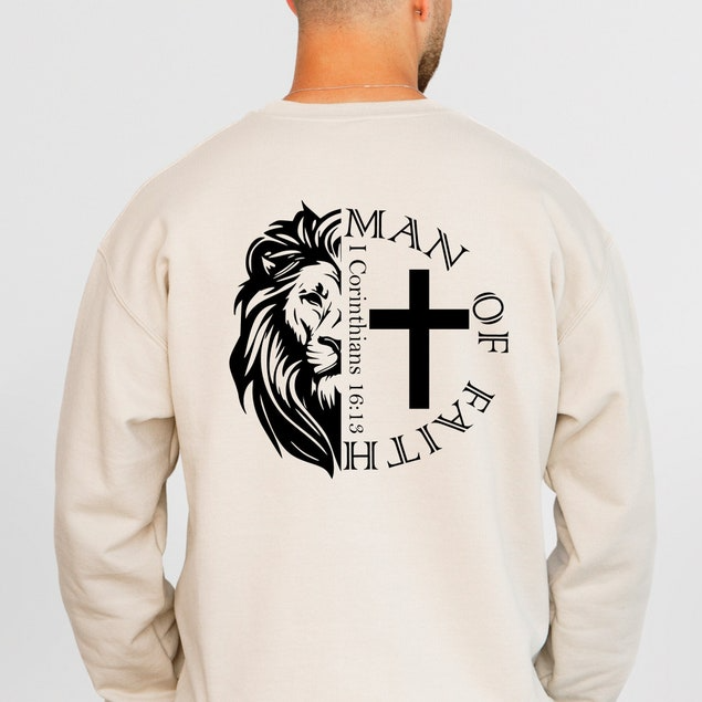 Man Of Faith Crewneck Sweatshirt