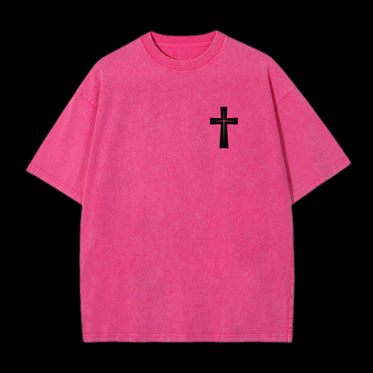 Faith Over Fear Washed T-Shirt