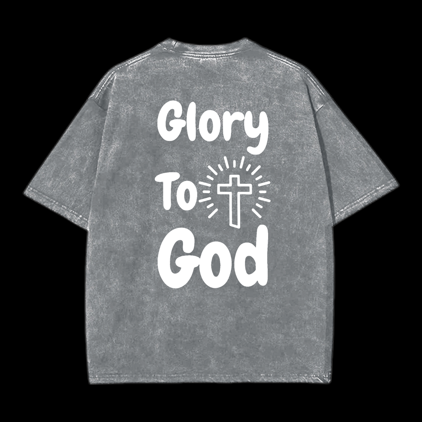 Glory To God Washed T-Shirt