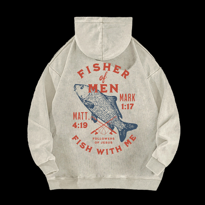 Fisher Of Men Washed Hoodie