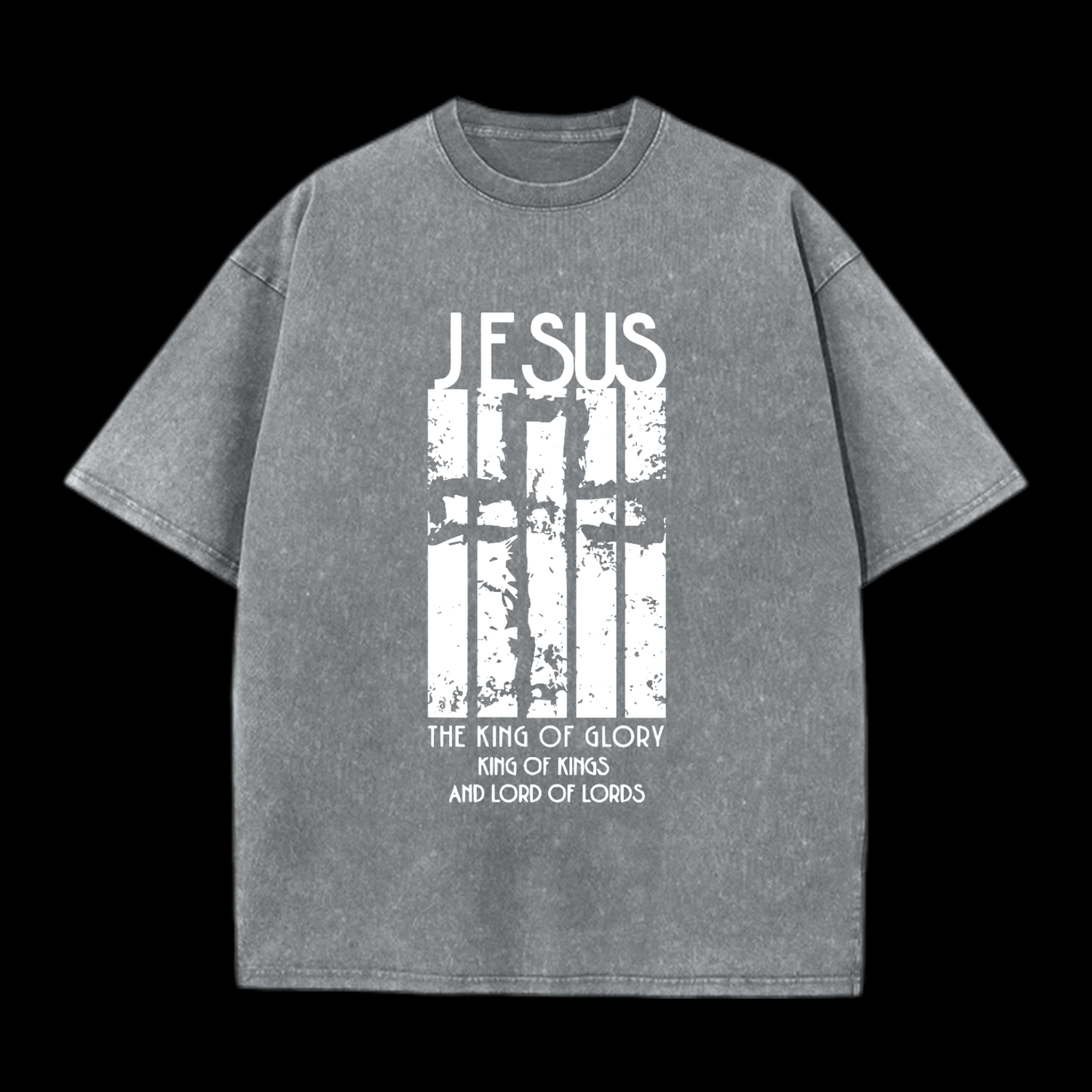 Jesus The King Of Glory Washed T-Shirt