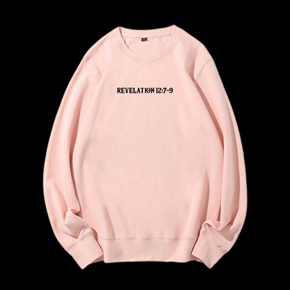 Revelation 12:7-9 Crewneck Sweatshirt