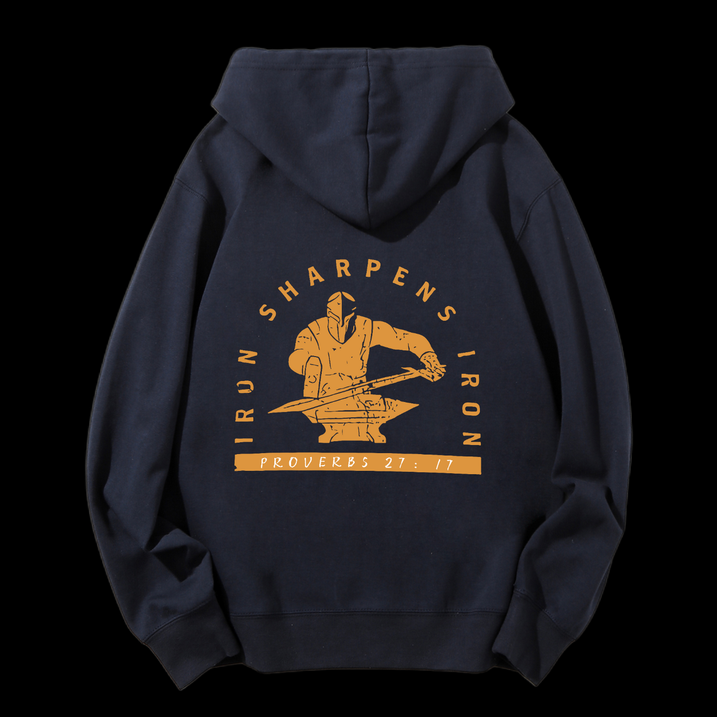 Iron Sharpens Iron Drawstring Hoodie