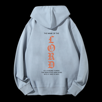 The Name Of The Lord Drawstring Hoodie