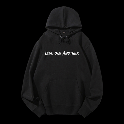 Love One Another Drawstring Hoodie