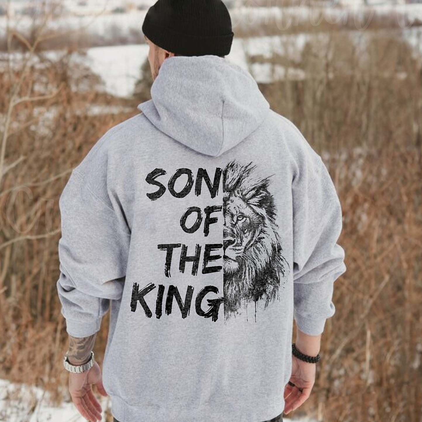 Son Of The King Drawstring Hoodie