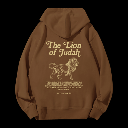 The Lion Of Judah Drawstring Hoodie