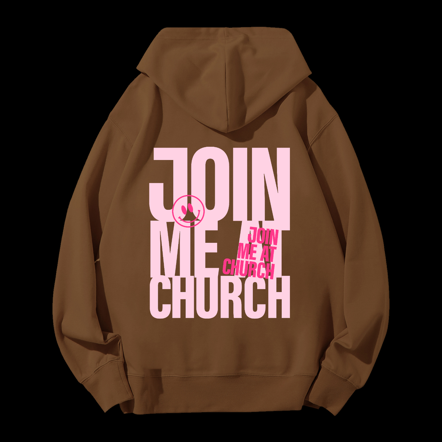 Join Me At Church Drawstring Hoodie