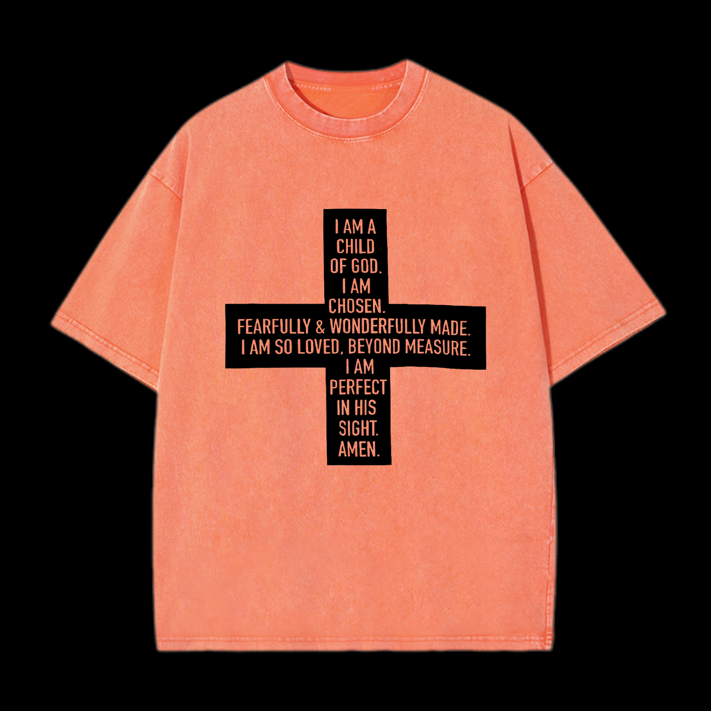 I Am So Loved Washed T-Shirt