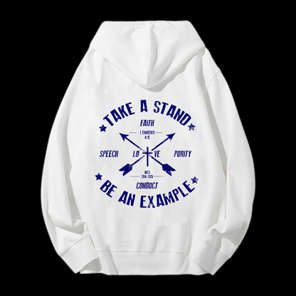 Take A Stand Drawstring Hoodie
