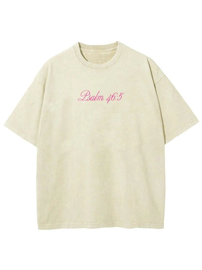 God Is Within Her Unisex Washed T-Shirt