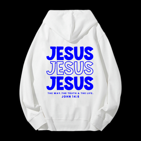 Jesus Drawstring Hoodie