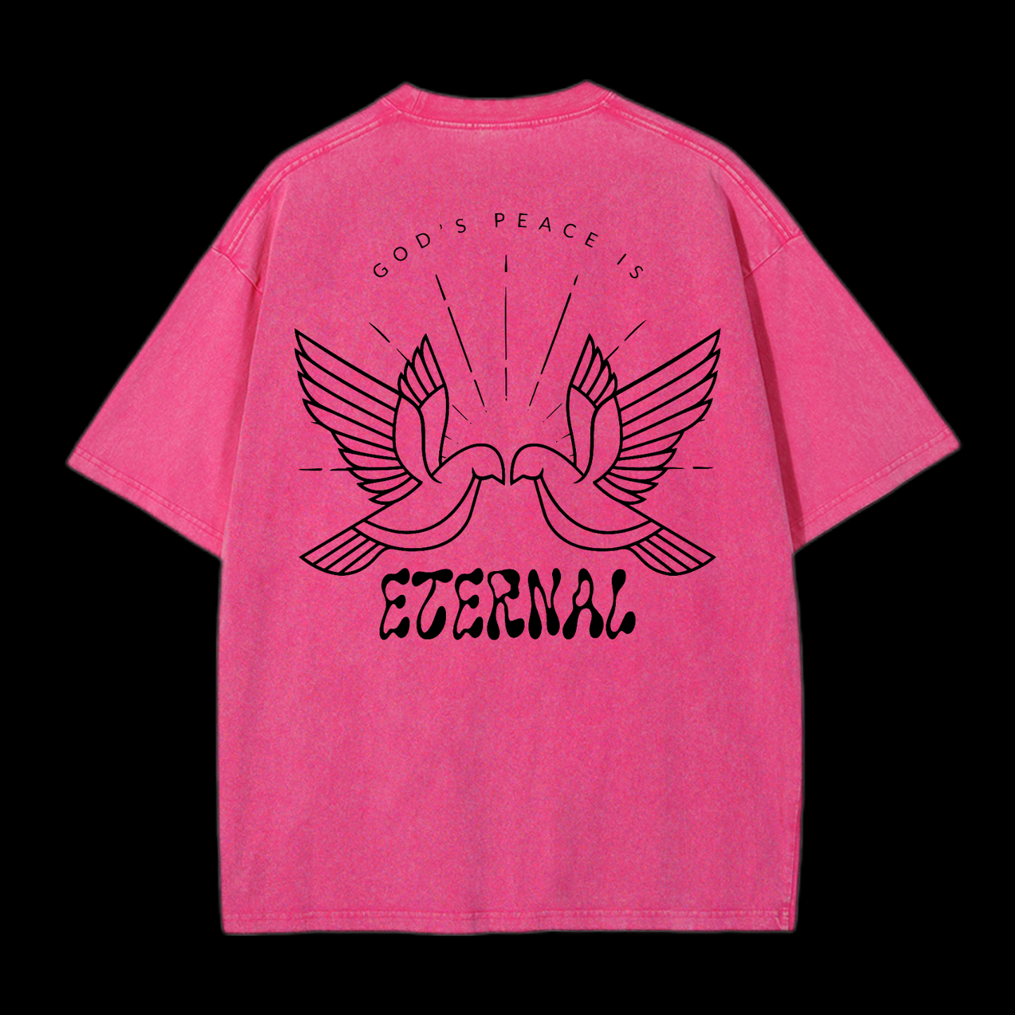 God's Peace Is Eternal Washed T-Shirt