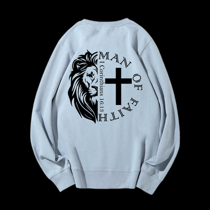Man Of Faith Crewneck Sweatshirt