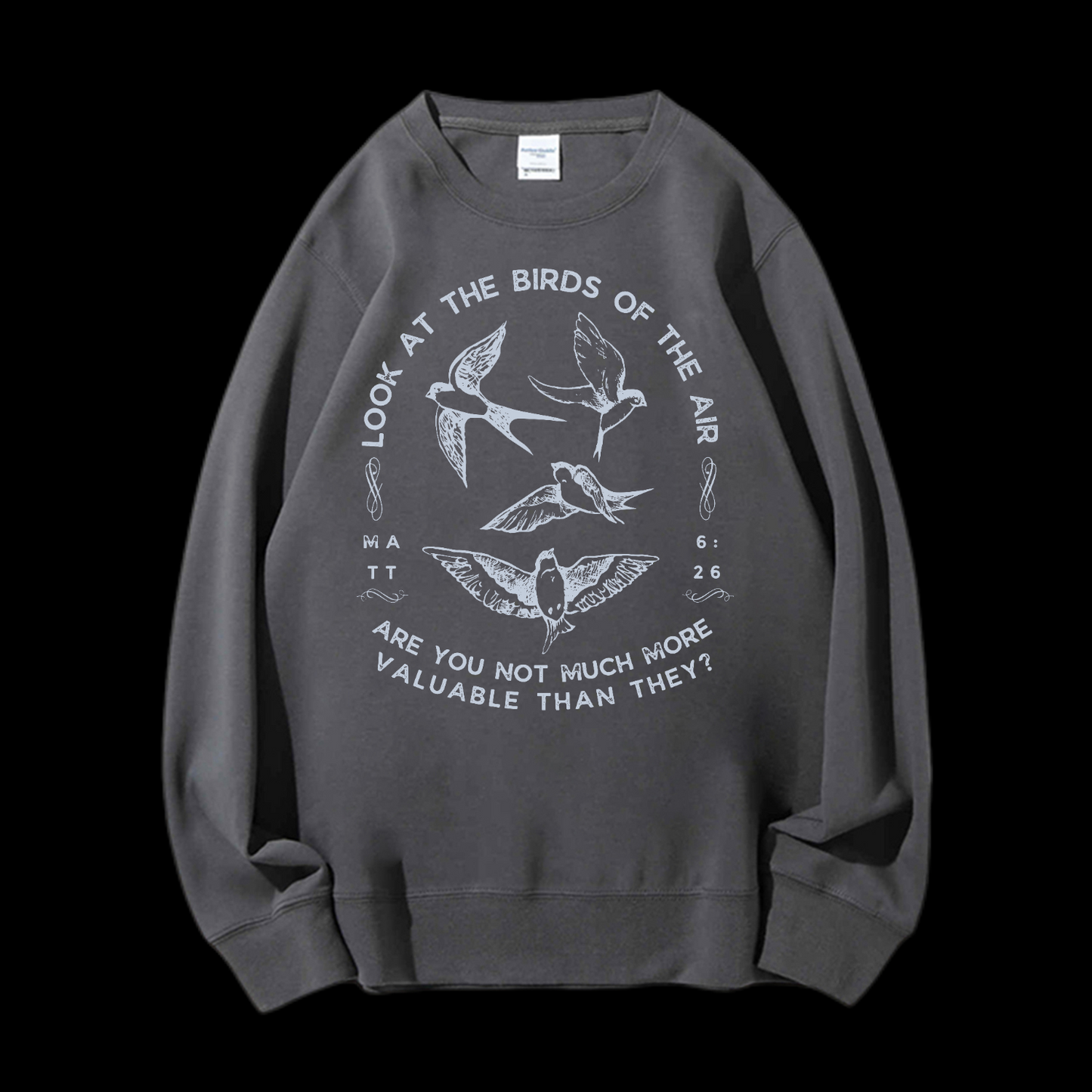 Look At The Birds Of The Air Crewneck Sweatshirt