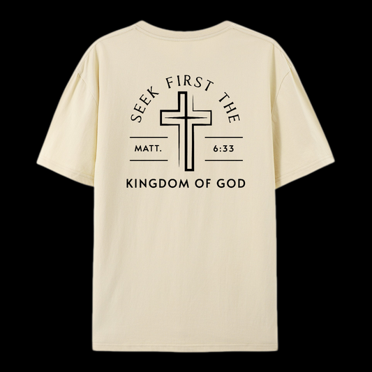 Kingdom Of God Cotton T-Shirt