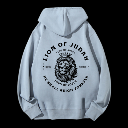Lion Of Judah Drawstring Hoodie