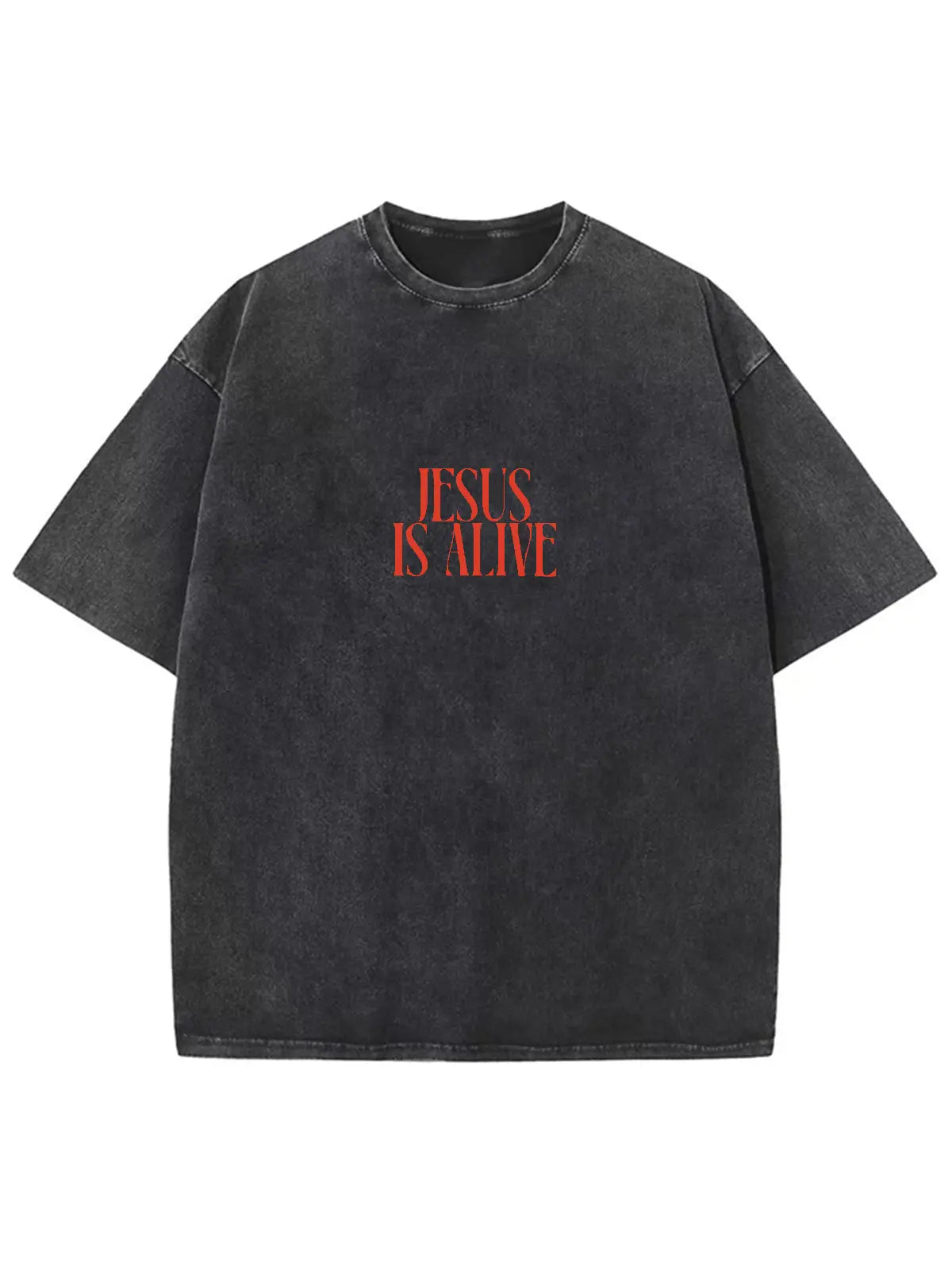 Jesus Is Alive Unisex Washed T-Shirt